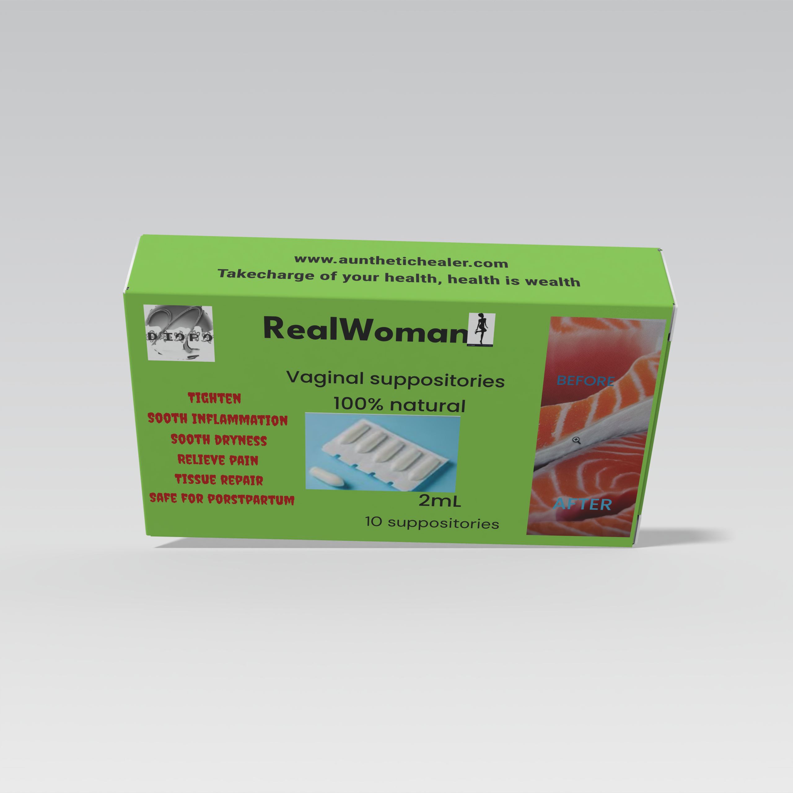 Real woman vaginal suppositories